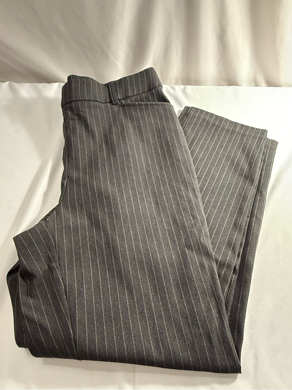 Rafaella Black‎ Pinstripe Dress Pants